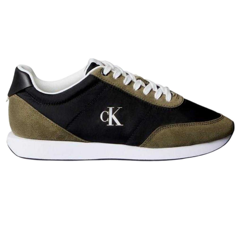 Calvin Klein Mens Retro Flat Trainers