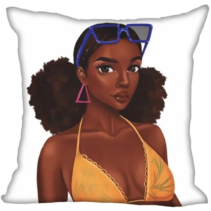 Home Sofa Office Cushion Pillowcase Wholesale New African Cartoon Women's Geometric
