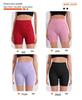 Women's High-Waisted Seamless Yoga Shorts - Butt Lifting, Slimming, Elastic Fitness Wear