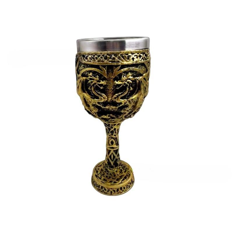 Skeleton Mug Halloween and Easter Personalized Display Piece, Stainless Steel Wine Glass Handicraft Display Piece