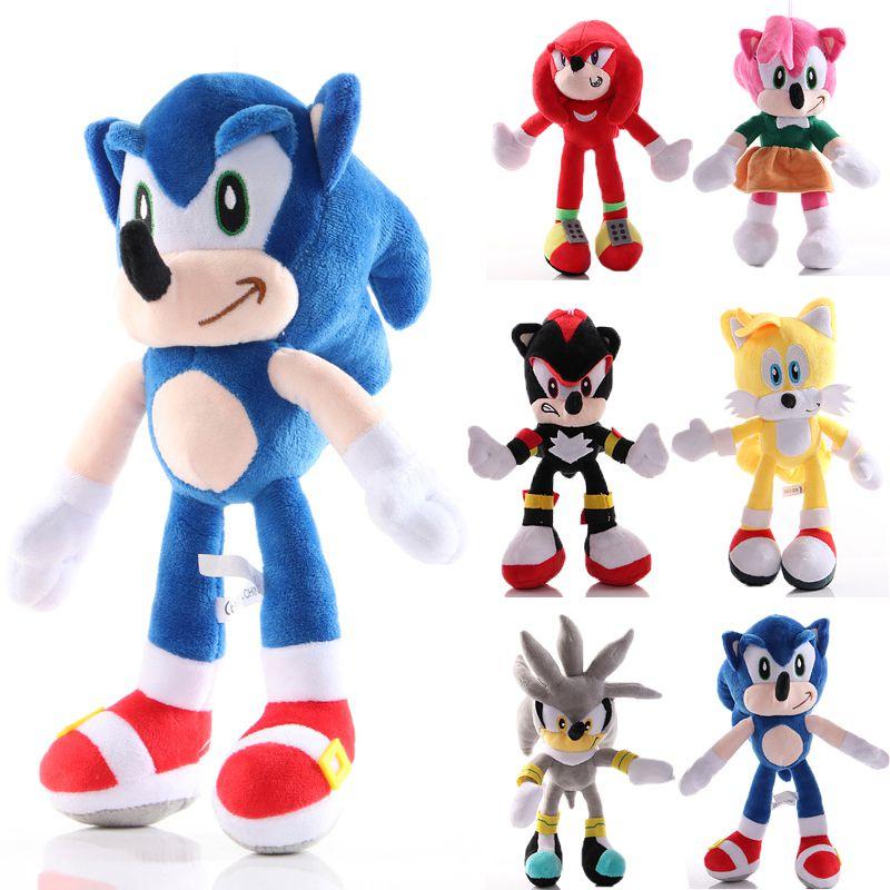 Super Soft Sonic Hedgehog Plush Toy 12 Inch Adorable Stuffed Animal For Kids