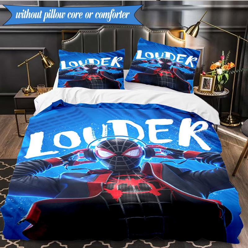 Red Spider 3pcs K-pop Music Group Bedding set,Ideal for Bedroom, Dormitory,Including Duvet Cover And 2pcs Pillowcases,Fan Gifts