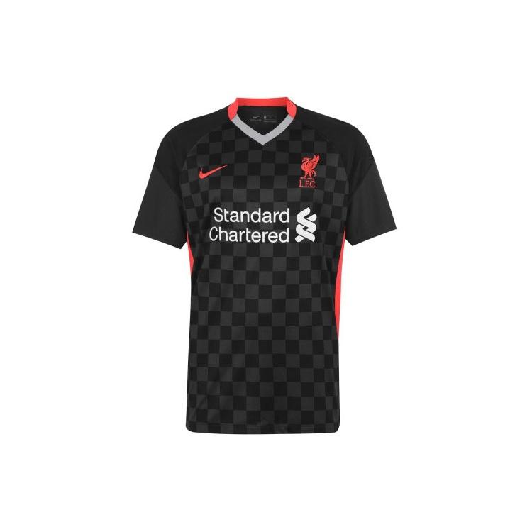 Nike Soccer/Football Sports Jersey SW Fan Edition Liverpool Coal Black Men s CZ3197-060 S