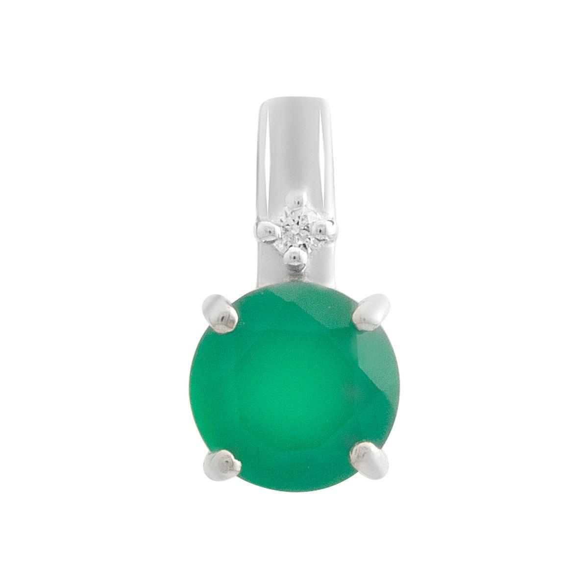 

Срібна підвіска з агатом 1.737ct (2189800)