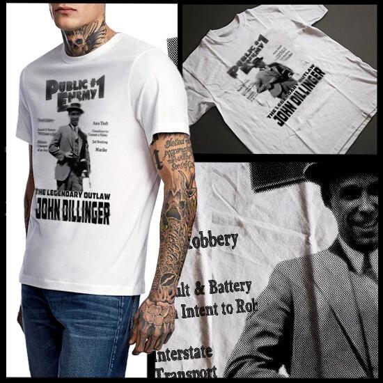 Футболка Гангстерская Public Enemy Number One мафиози мафия Хлопковая футболка 2XL