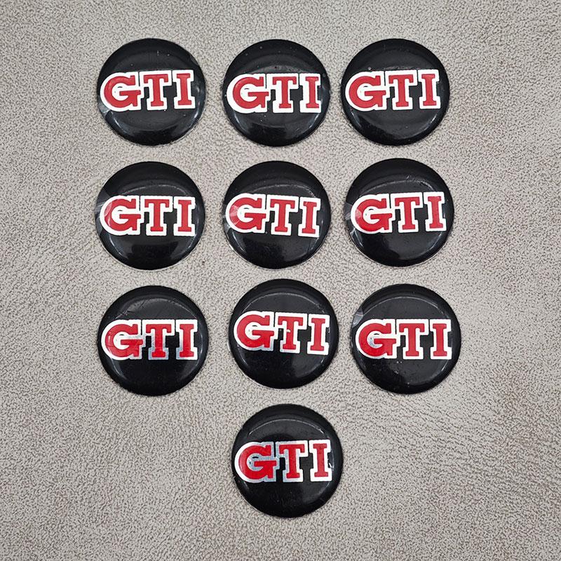 

For VW Volkswagen Jetta MK5 Golf 10Pcs 14mm Car Emblem Key Stickers Badge Accessories For Volkswagen VW Touran Beetle Golf Passa