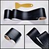 1pc 5m Self-adhesive Wall Trim Line Skirting Border Baseboard Wallpaper Sticker For Living Room Home Decoration