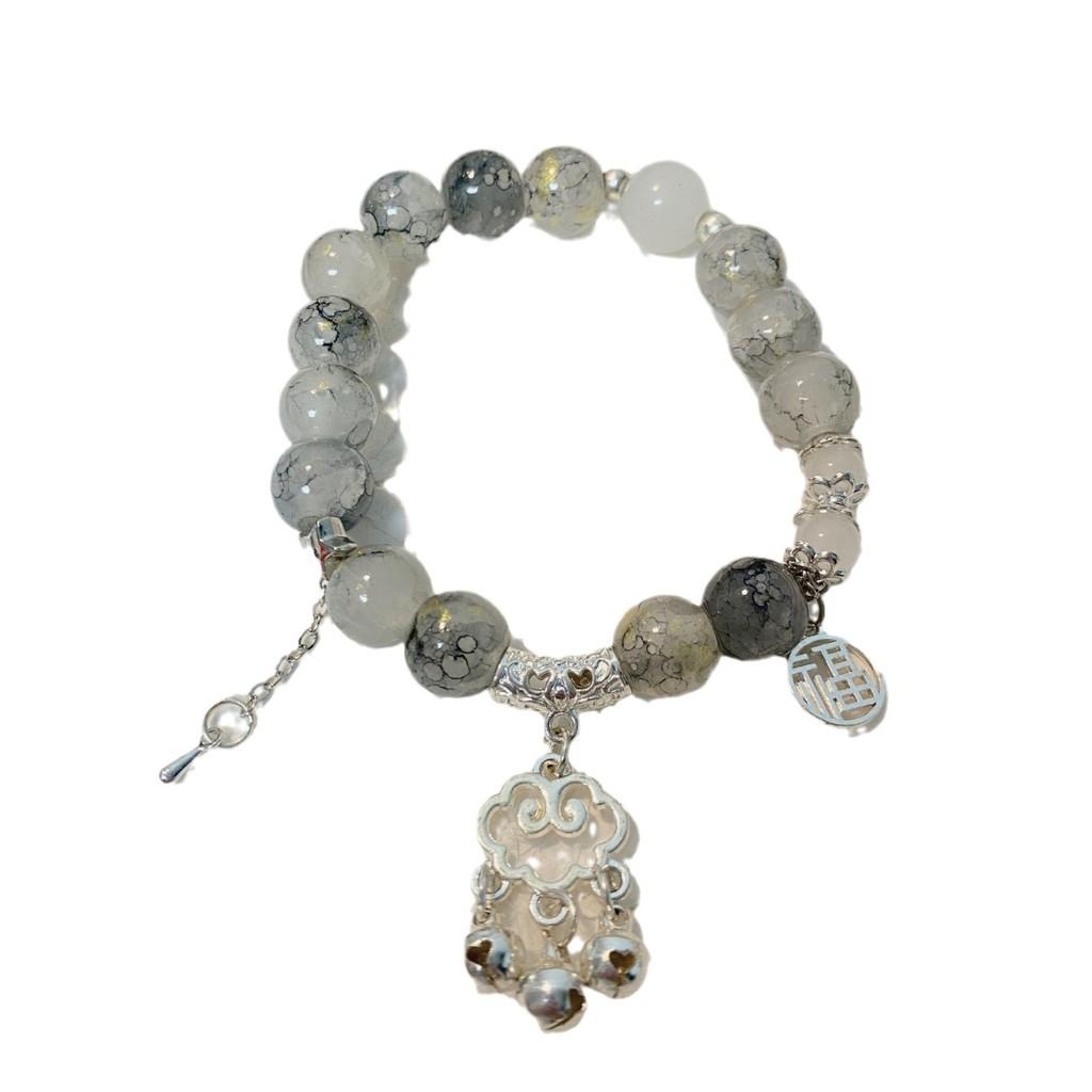 Style Ethnic Fashionable Peace Lock Bracelet With Vintage Charm For Summer 2024