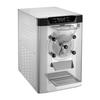 Commercial Hard Ice Cream Machine, 2000W 12-20L Per Hour, Countertop Gelato Hard Serve Ice Cream Maker with 6L 304 Stainless Steel Cylinder, Auto