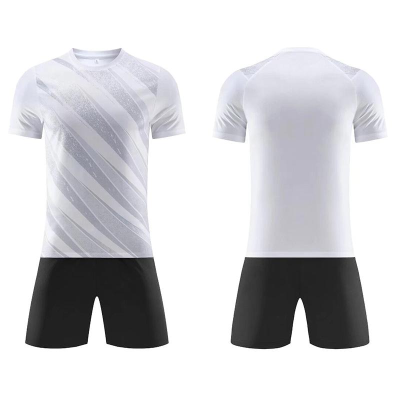 Football Jersey Set Adult Children'S Game Training Jersey Kindergarten Jersey Sports Men'S Summer Short-Sleeved Primary School Jersey