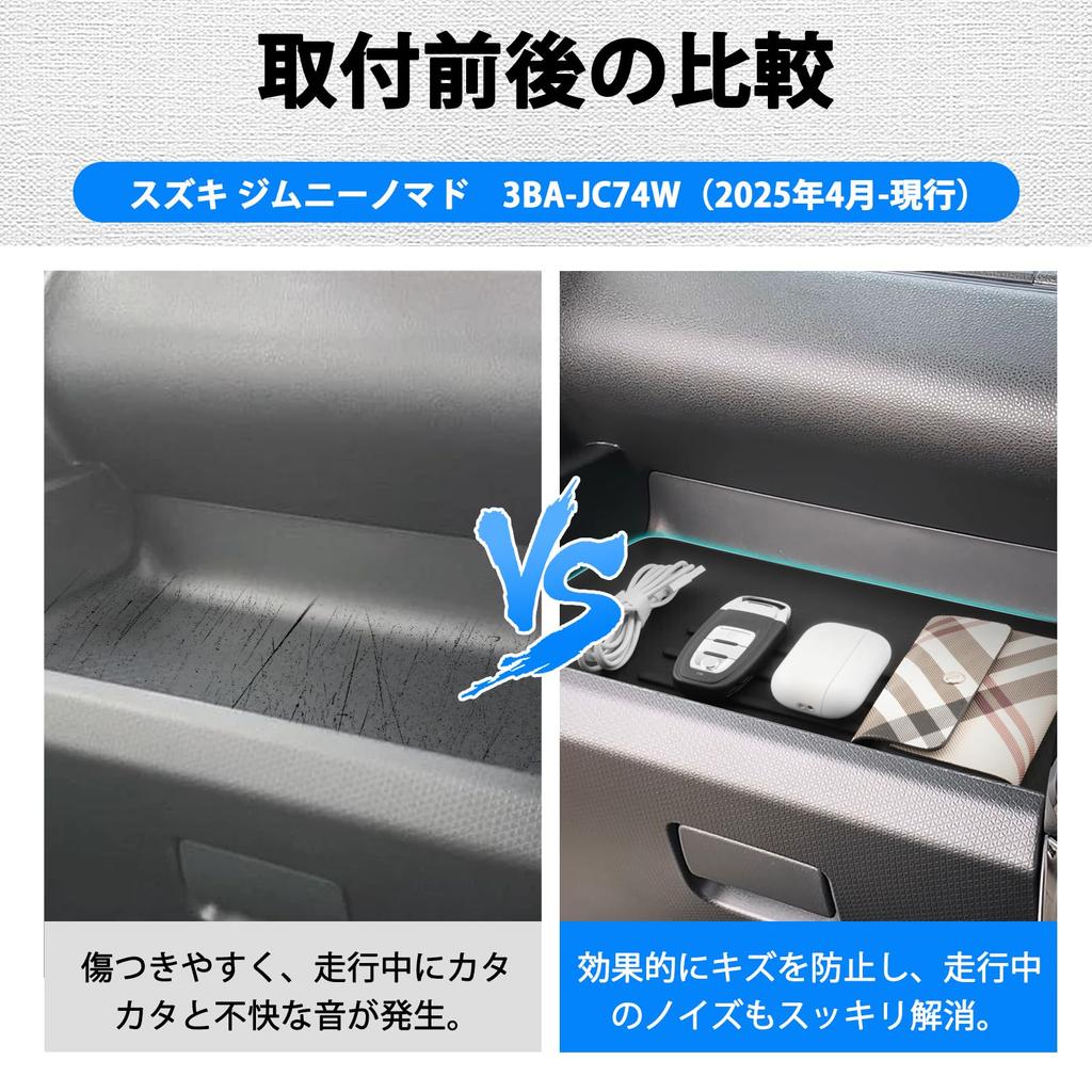 SHAOHAO Passenger Side Instrument Panel Tray Mat for New 2019 Daihatsu Tanto Easy to and Single Daihatsu Tanto Custom Custom (July - Present)