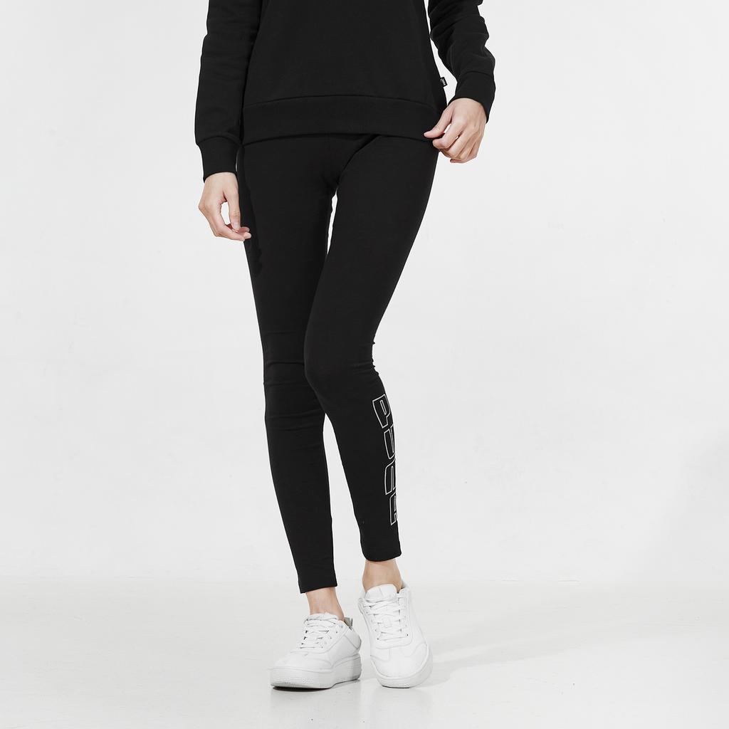 Puma Holiday Logo Training Fitness Leggings Women Bottoms Black 847692-51