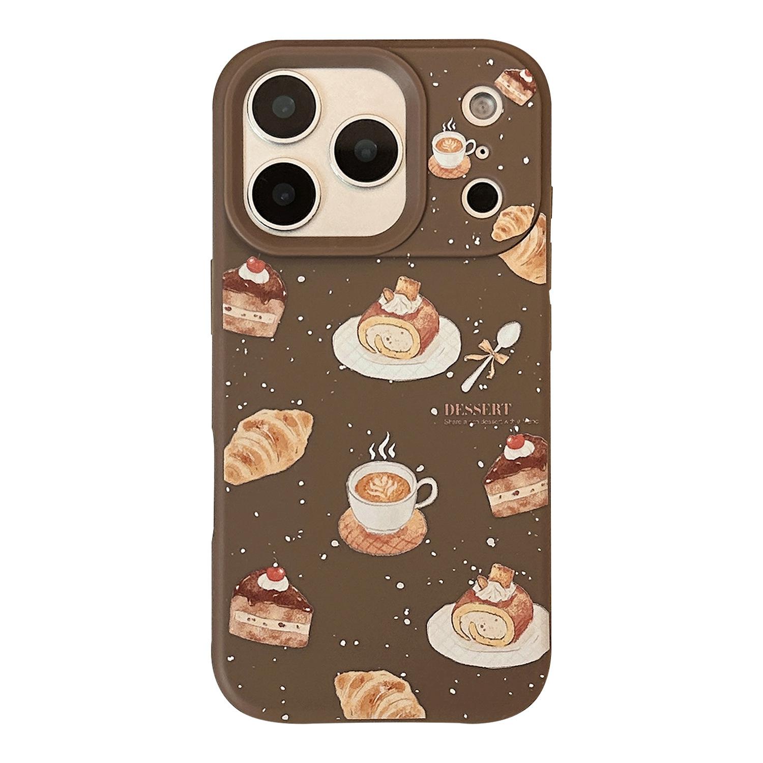 

Креативный чехол для телефона в виде кофейного пирога для iPhone 17 iPhone 17 Pro Max iPhone 17 Pro Max
