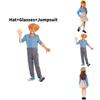 Blippi Childrens Costume For World Book Week Party With Polyester Fabric For Kids 3 To 8 Years