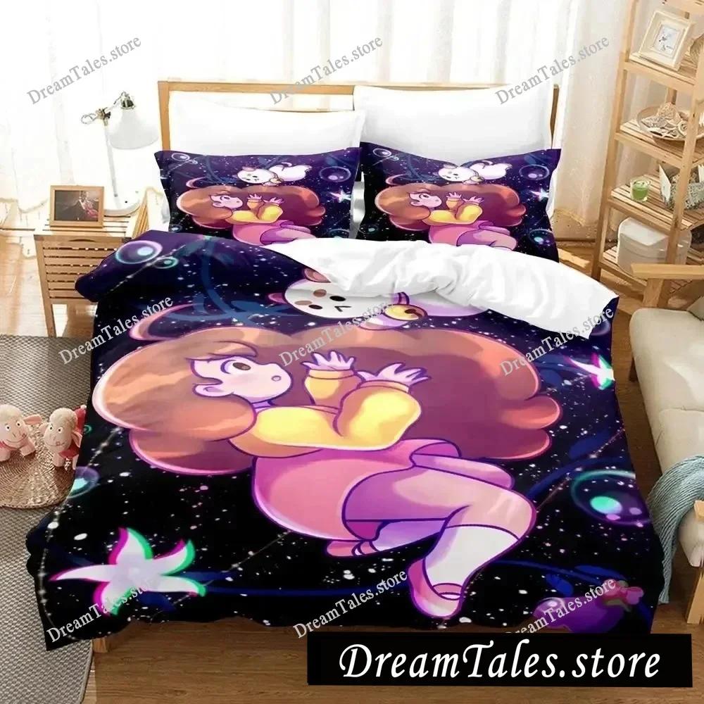 Home Textile Cartoons Bee Puppy Cat Cover Duvet Cover Pillow Case Boy Girl Polyester Bedding Set King Queen Twin Size