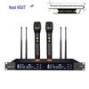 Sistem Microfon Wireless Dual cu Microfoane de Mână Host DC-101-2S True Diversity (Versiunea CN)