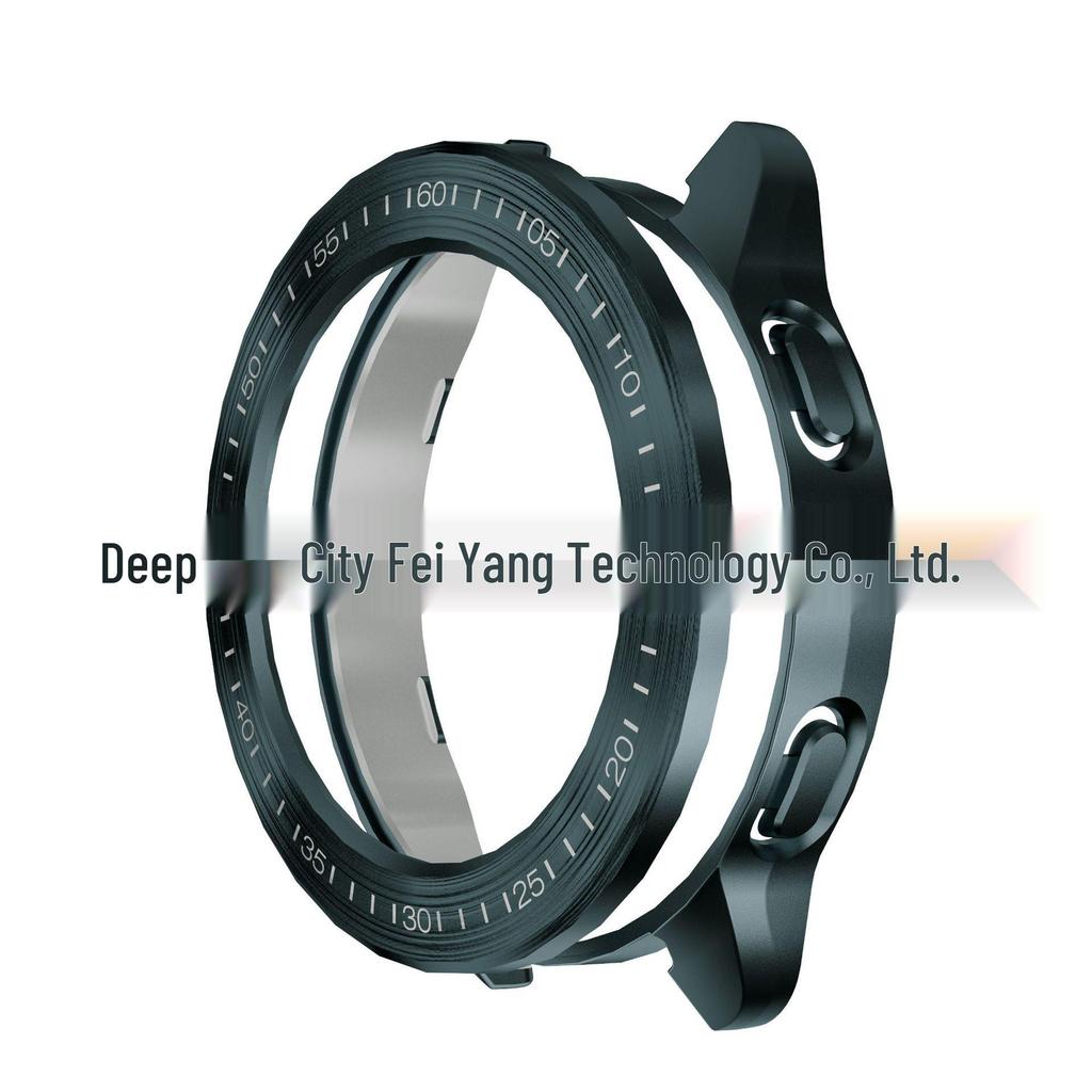 Xiaomi S3 Electroplated Hard Case: Hollow PC Protective Cover for Xiaomi Watch.