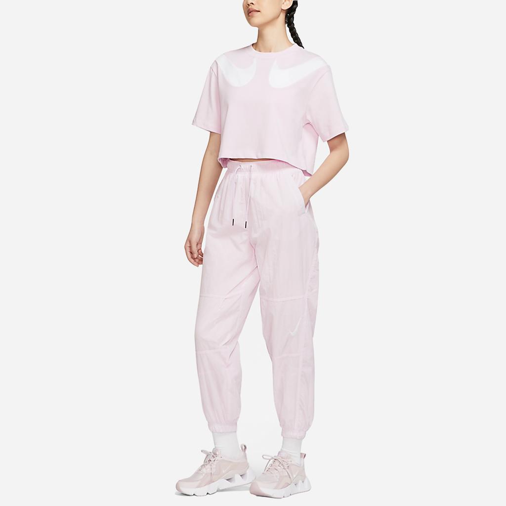 Nike Nsw Rpl Swsh Gx Hr Jggr Woven Casual Loose Fit Jogger Pants Women Joggers Pink DD5573-695