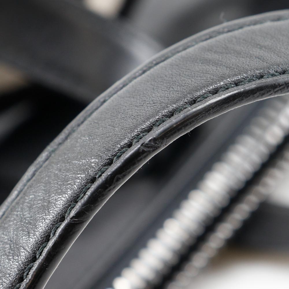 BALLY TAS Business bag 2WAYShoulder black leather mens Used