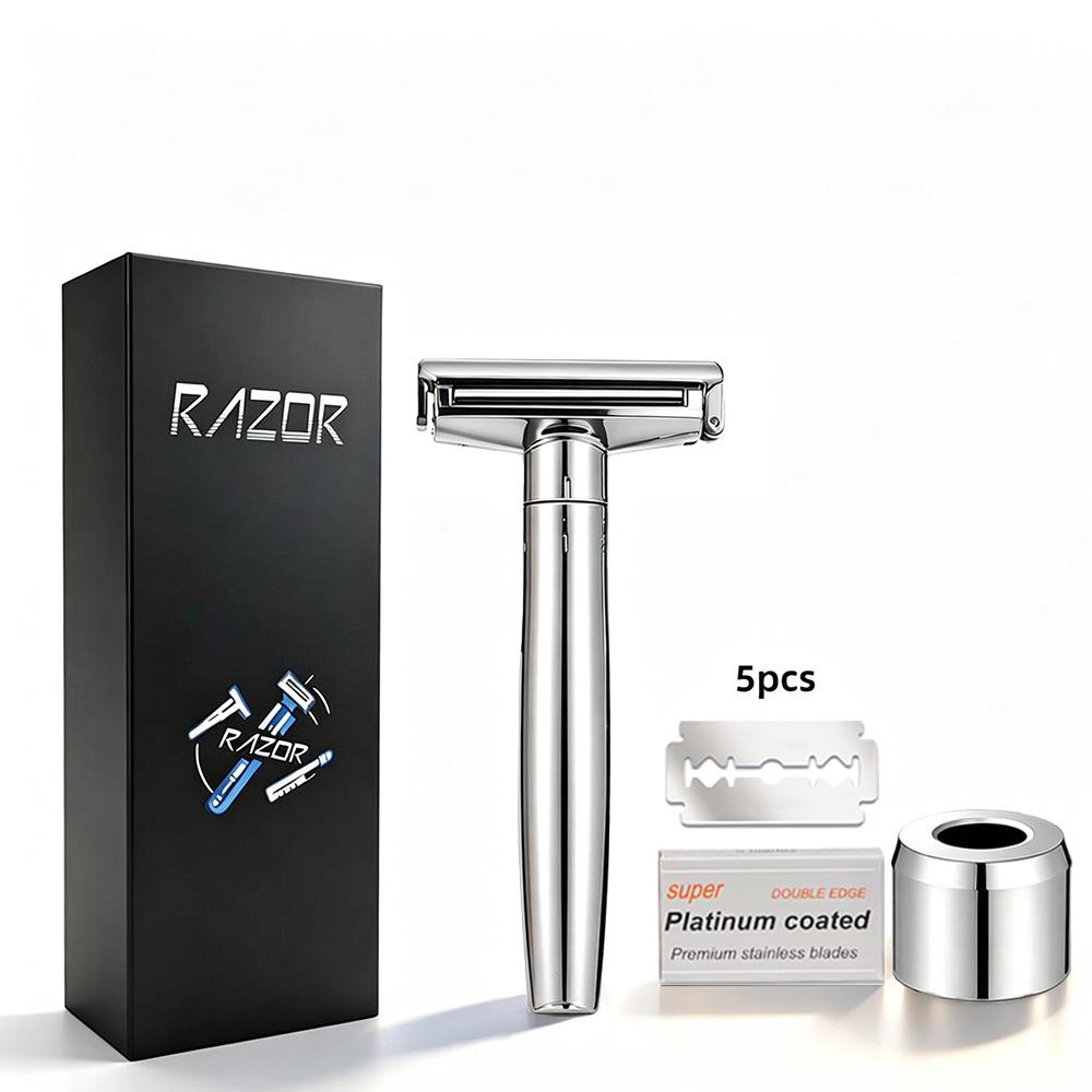 Vintage Adjustable 6-Speed Washable Shaving Razor for Full Body and Beard