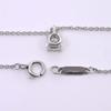 TIFFANY&Co. Necklace Solitaire 0.3ct Pt950Platinum/diamond 2.5g Women Used