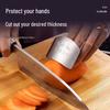 Stainless Steel Finger Guard for Vegetable Cutting