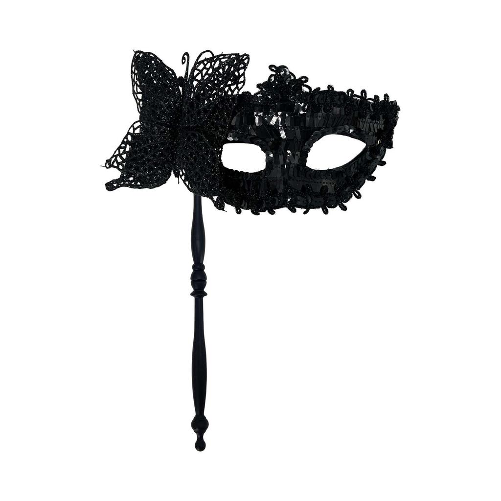 Halloween Sequin Butterfly Handheld for Party Costume Accessories