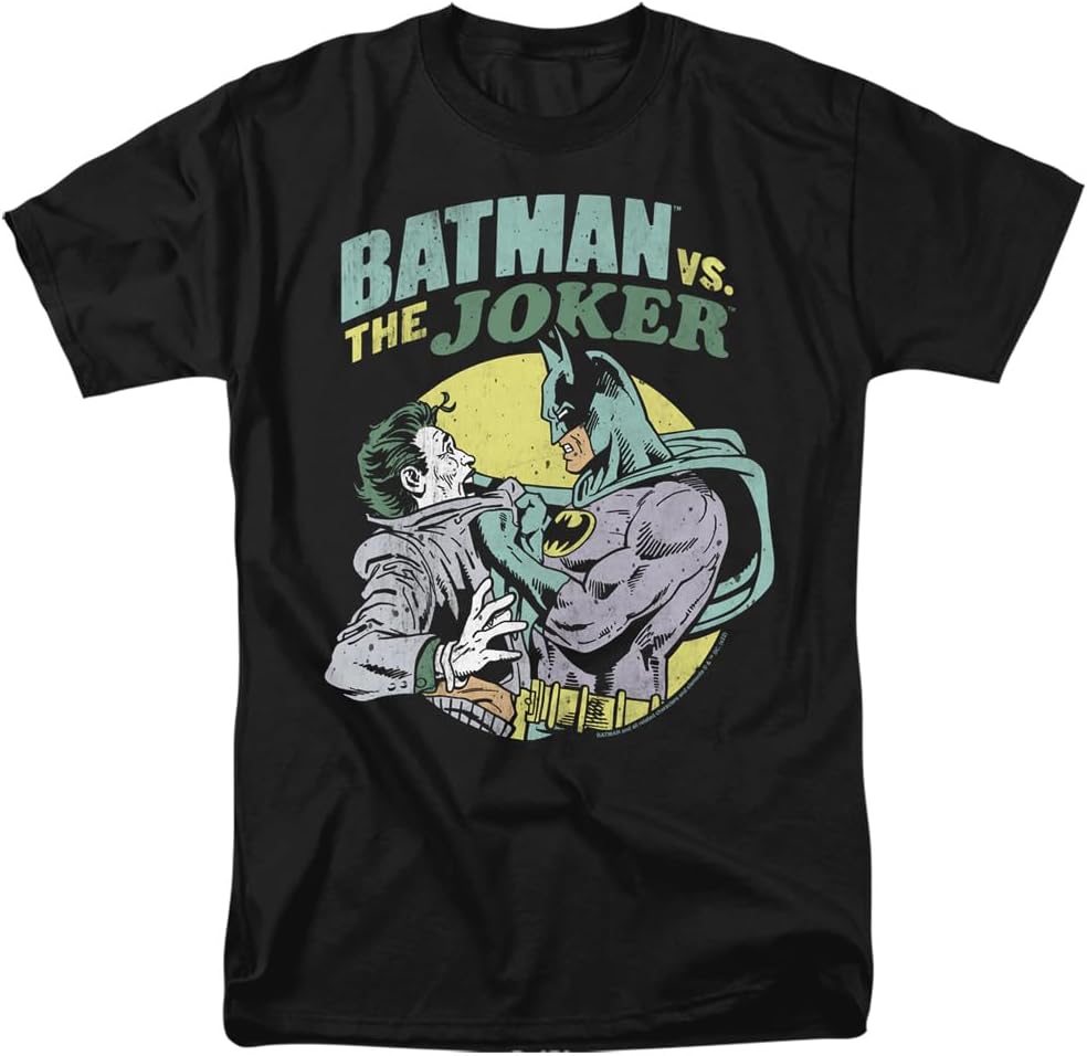 Popfunk Batman Batman Vs Joker 3 Unisex Adult T Shirt M