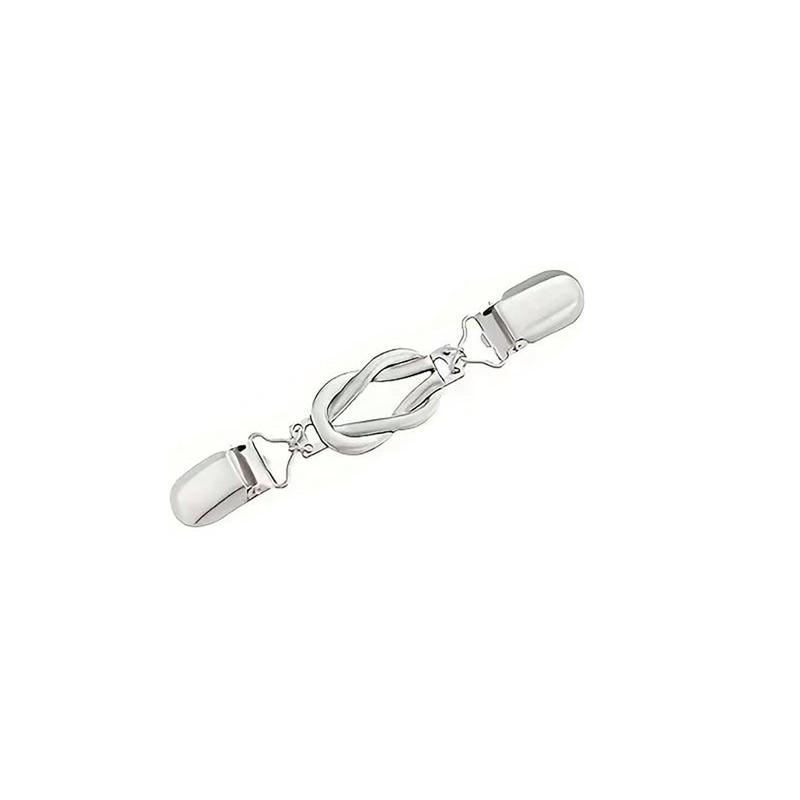 1/2Pcs Adjustable Waist Cinchers Retro Alloy Brooches for Women Shawl Collar Clips Scarf Clasp Anti-Slip Fixing Fashion Accessories