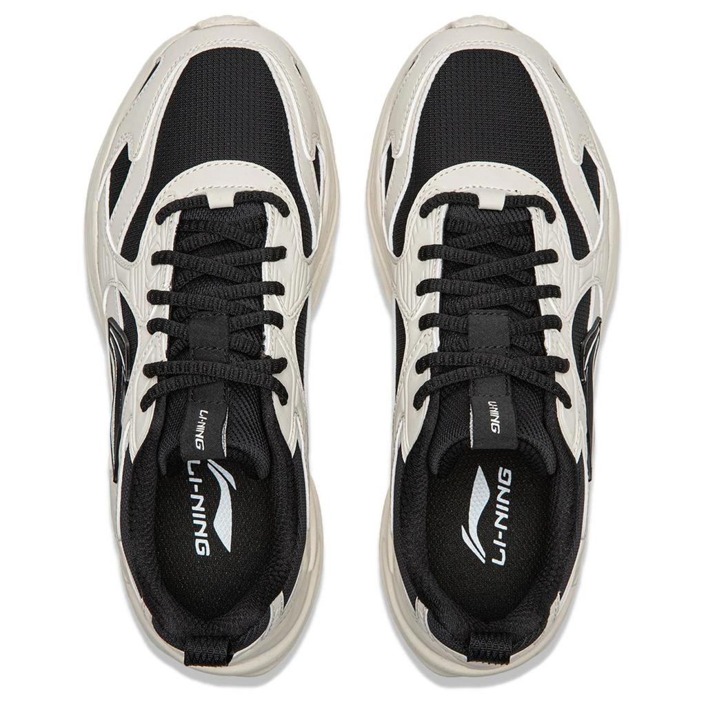 Li Ning Synthetic Leather Abrasion Resistant Cushioning Low top Casual Shoes Women's AGLV174-4