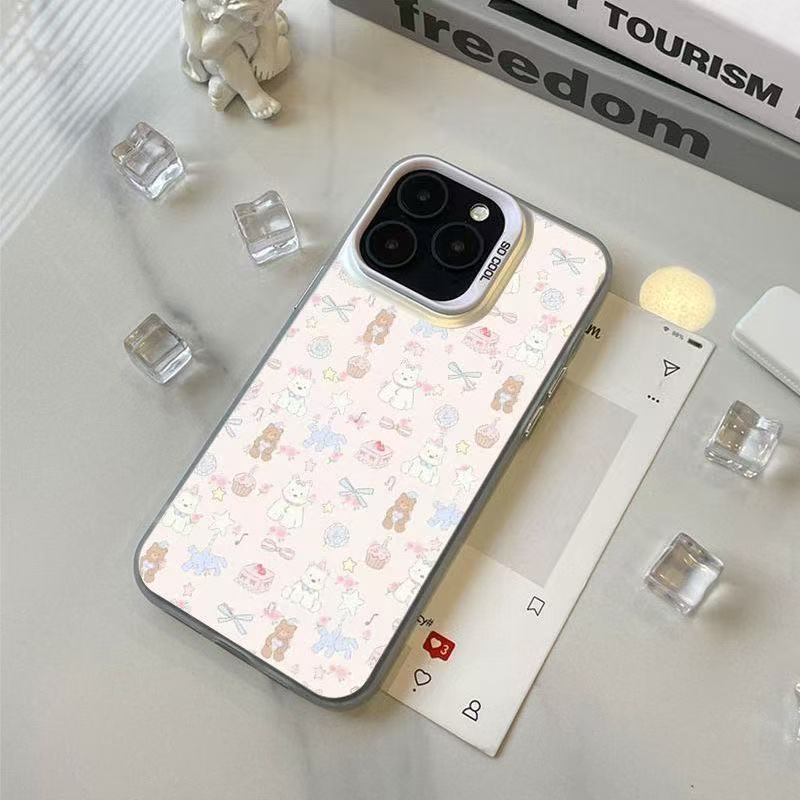 The New Cartoon Puppy Is Suitable for Iphone17 Mobile Phone Case Apple 15promax/14 Female 13pro12 Cute 16.