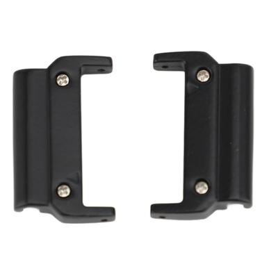 1 Paar Metall Uhrenarmband Adapter für Quick Fit Uhr Austauschbarer Verbinder für Ersatz Schwarz