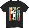 Personalised Defiant Jazz T-Shirt Custom Date Severance TV Show Defiant Fab Tee