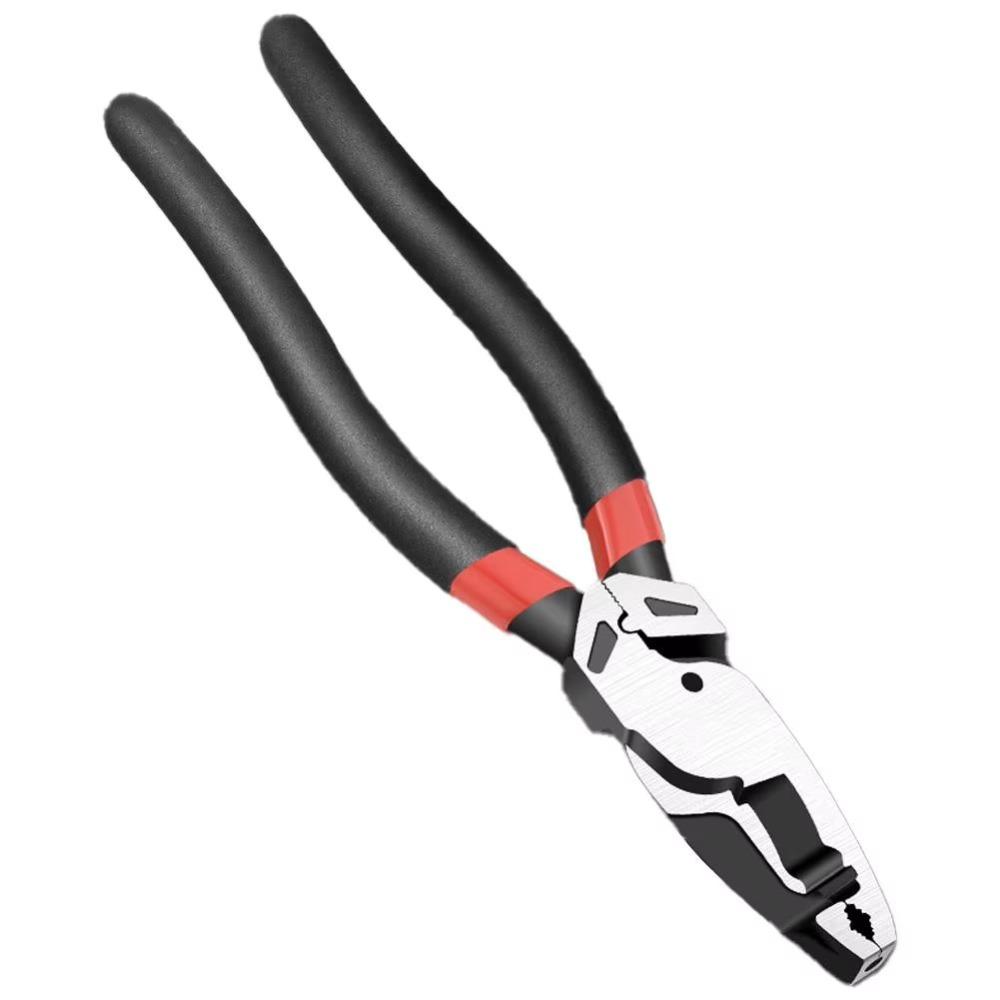 Glue Coated Handle Screw Extractor Pliers Non-Slip Jaws Combination Pliers Home Electrical Repair