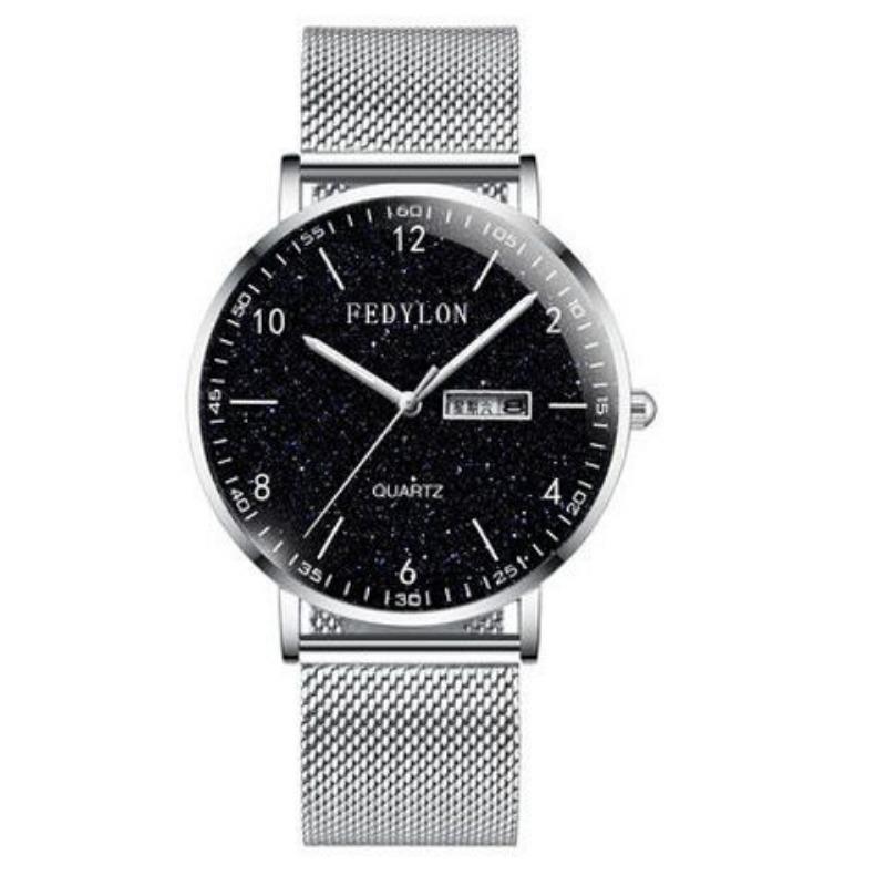 Teenager Watch Men's High School Students Trendy Mechanical Watch Junior High School Students Quartz Waterproof Electronic Watch