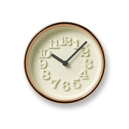 Lemnos Analog Riki Small Copper Wall Clock WR11-05
