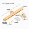 Zinc Alloy Twist Lock for Handbags & Luggage