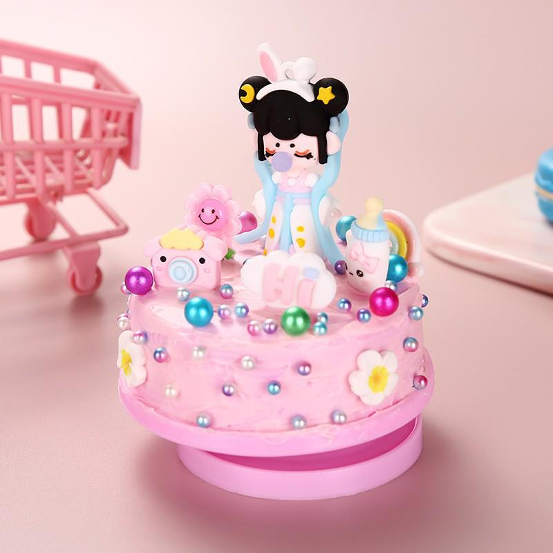 DIY Cartoon Music Box - Handmade Rotating Birthday Gift & Educational Toy for Kids