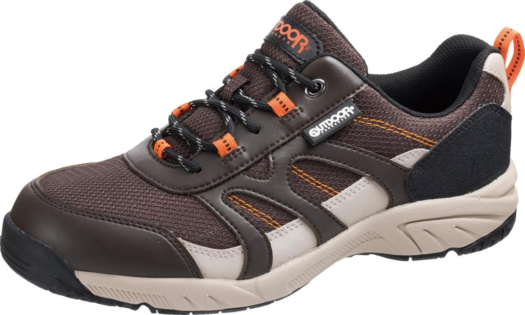 Outdoor Products Lightweight Trekking Size 4E Shoes, Waterproof, Women's & Men's, Low-Cut, 23.5 cm,