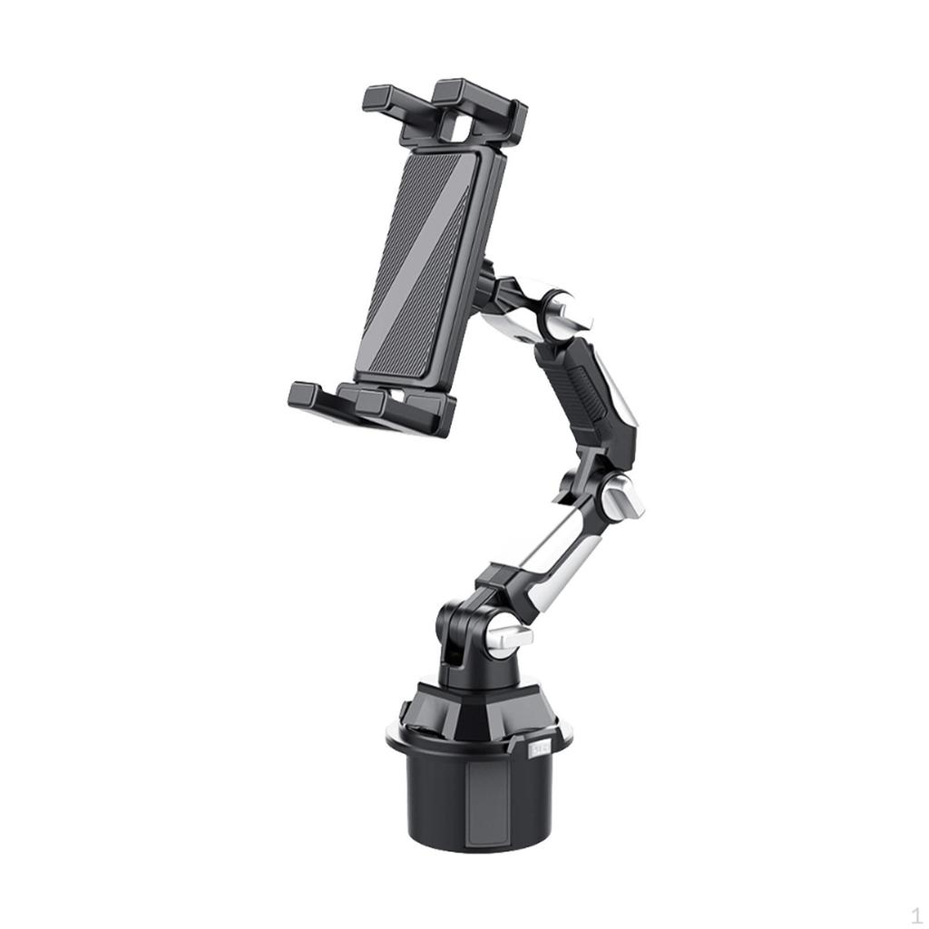 Car Phone Holder Retractable Universal Simple Assembly Anti Slip Lightweight for Smartphones 360°