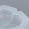1Pcs 3D Love Heart Design Silicone Cake Mold Diamond Soap Moulds Decorating Tool