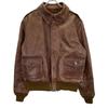 BUZZ RICKSON'S BR80253/BR80312 Ruffwear Standard A-2 Horsehide Flight Jacket Jacket 42 BrownUsed