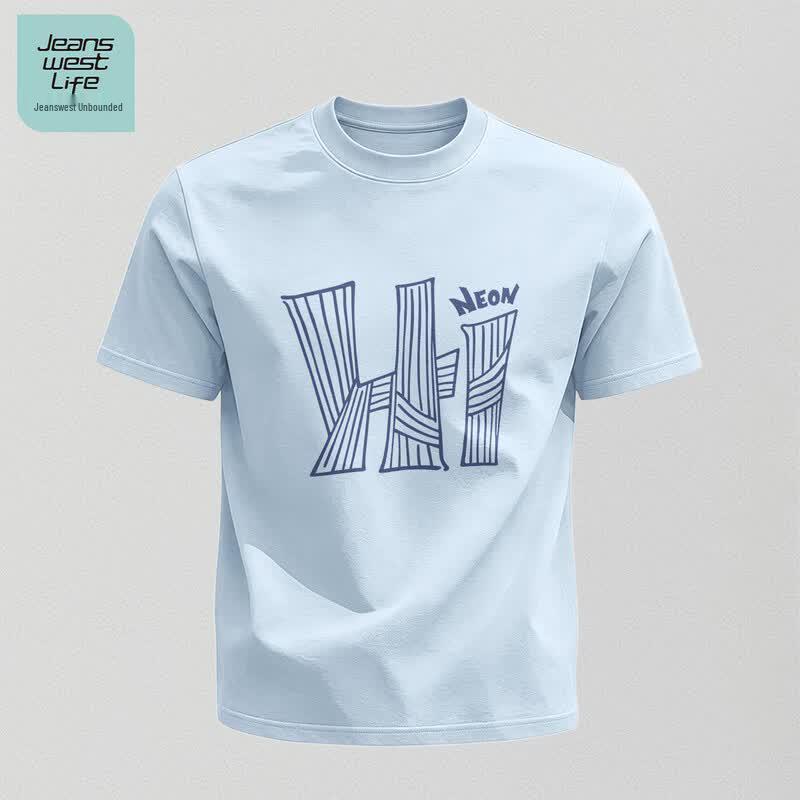 Jeanswest Life Men s Graphic Print Cotton T-Shirt 2XL