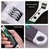 3pcs Adjustable Wrench Set ,8-Inch& 10-Inch& 12-Inch, 3-in-1 Spanner,Rubberized Anti-Slip Grips