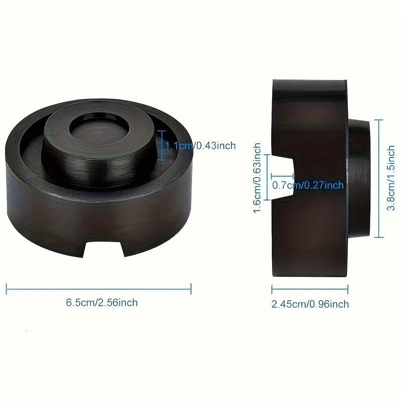 5PCS Car Rubber Jack Pad - Frame Protector Adapter for Jacking Pinch Weld Side Lifting Disk