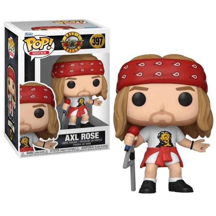 Figurine - FUNKO - Pop Rocks N° 397 - Axl Rose (1980's) - Chase - Collection Musicale
