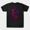 Men Black Print T-shirt Nemesis No-Cut Transfer Paper Print Cotton Tshirt