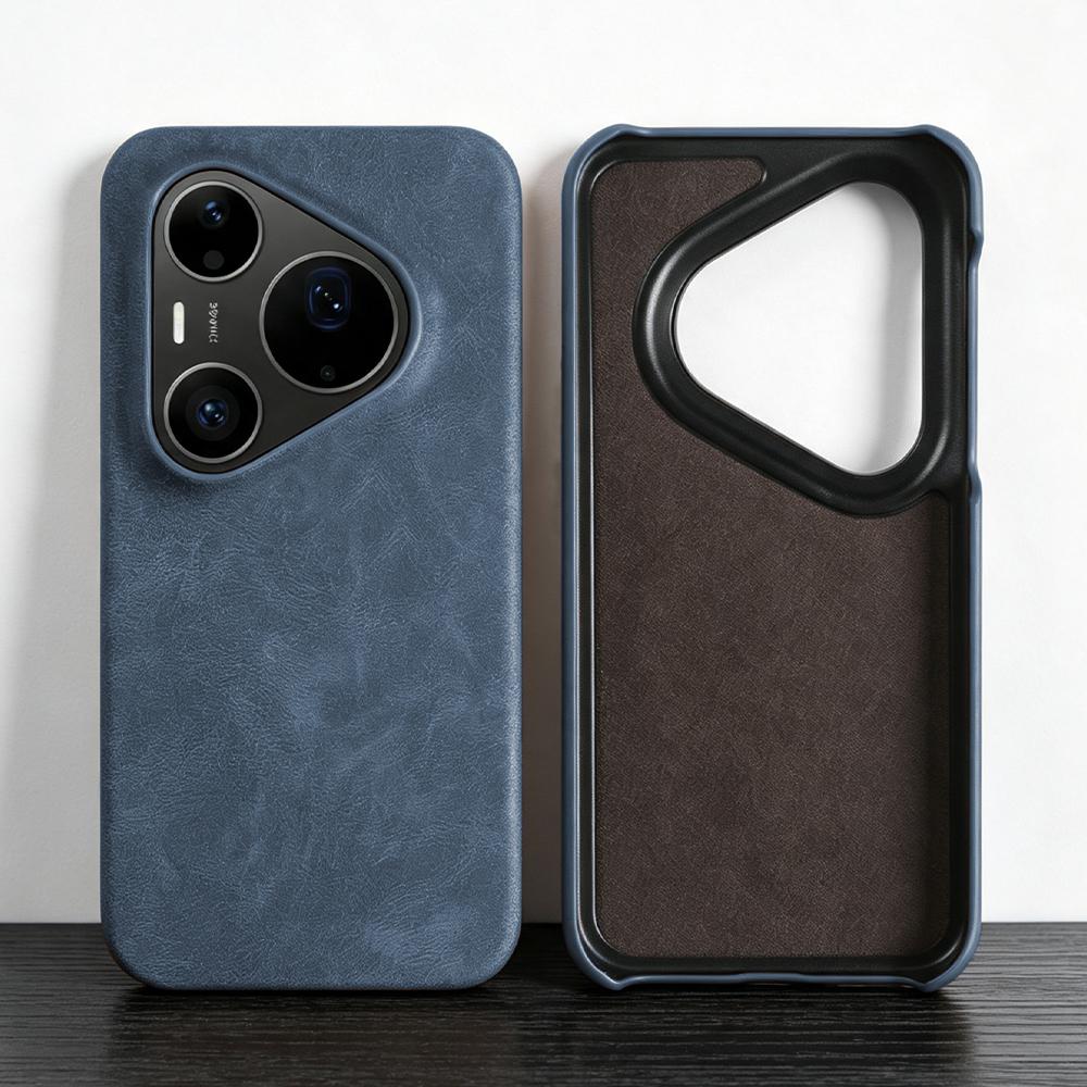 Custodia in Pelle Soft Touch per Huawei Pura 90 Pro Max 80 Ultra Mate 80 Pro Max RS 50 60 70 Pro Cover Posteriore