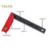 Woodworking Square Ruler High Precise Anti-drop Design Wide Application Multi-Function Angle Precision Square Woodworking Ruler