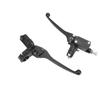 1 Pair 22mm 0.87in Brake Clutch Master Cylinder Lever Black for Gy6 50cc 110cc 125cc 150cc 250cc Scooter